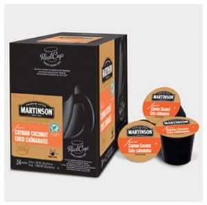 Martinson Joe's Cayman Coconut Coffee Light Roast Real Cups 24ct