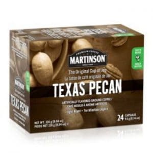 Martinson Texas Pecan Light Roast Real Cups 24ct