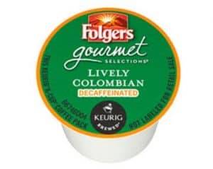 Folgers Lively Colombian Medium Roast K cups®  12ct