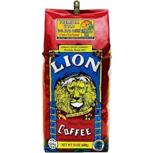 Lion Coffee Premium Gold Light Medium Roast 24oz