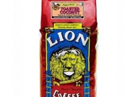 Lion Coffee Toasted Coconut Light Medium Roast 24oz