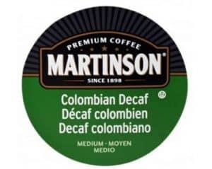 Martinson Decaf Colombian Dark RoastReal Cups 24ct
