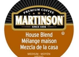 Martinson House Blend Medium Roast Real Cups 24ct