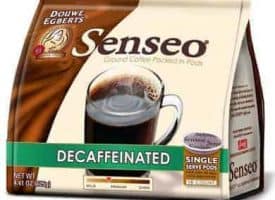 Senseo Coffee Decaf Medium Roast 108 Count Coffee Pods