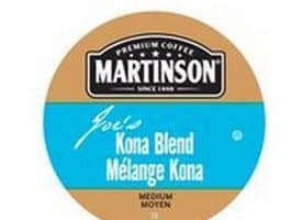 Martinson Joe's Kona Blend Coffee Medium Roast Real Cups 24ct