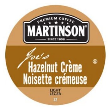 Martinson Joe's Hazelnut Creme Light Roast Real Cups 24ct