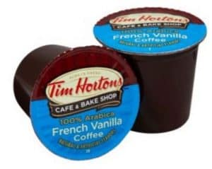 Tim Horton's French Vanilla Medium Roast Single Serve Coffee Pods 24ct