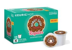 The Original Donut Shot Coffee Regular Medium Roast Extra Bold 72 Count K cups®