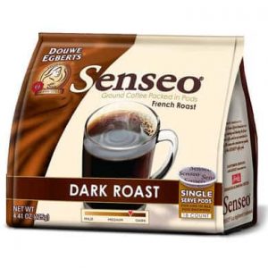 Senseo Coffee French Roast Dark Roast 108 Count Coffee Pods