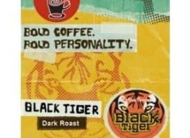 Coffee People Black Tiger Dark Roast K cups®  24ct