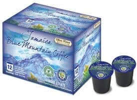 Clifton Mount Estate Jamaica Blue Mountain Medium Roast Single Cup Coffee 12ct