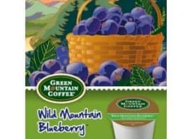 Green Mountain Coffee Fair Trade Certified Wild Mountain Blueberry Light Roast K cups®  24ct