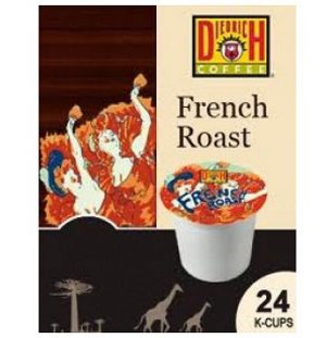 Diedrich Coffee French Roast Dark Roast KCups 24ct