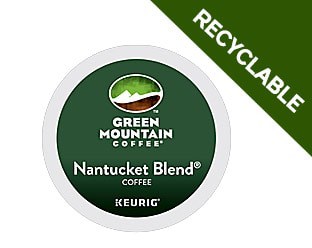 Green Mountain Coffee Recyclable Nantucket Blend Dark Roast K cups®  24ct