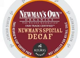 Newman's Own Decaf Organic Newman's Special Medium Dark Roast KCups 24ct