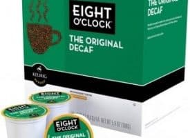 EightOClock Decaf Original Medium Roast Kcups 24ct