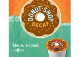 The Original Donut Shop Coffee Decaf Classic Medium Roast Kcups 24ct