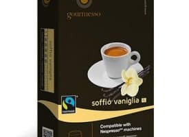 Gourmesso Vanilla Soffio Vaniglia Dark Roast Espresso Capsules 10ct