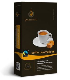 Gourmesso Caramel Medium Roast Espresso Capsules 10ct