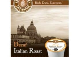 Barista Prima Coffeehouse Decaf Italian Roast Dark Roast K cups®  24ct