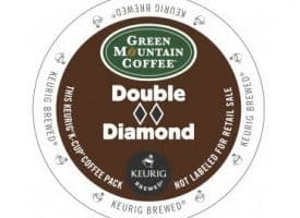 Green Mountain Coffee Double Diamond Extra Bold Dark Roast KCups 24ct