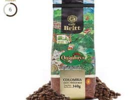 Cafe Britt Colombian Quimbaya Medium Roast Coffee 12oz