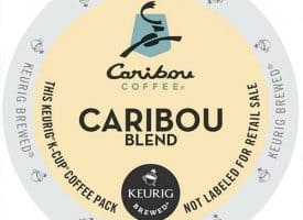 Caribou Coffee Caribou Blend Medium Roast Kcups 24ct
