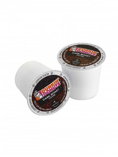 Dunkin' Donuts Midnight Dark Roast Coffee – 22 Keurig K-Cup Pods – Kosher, Fresh