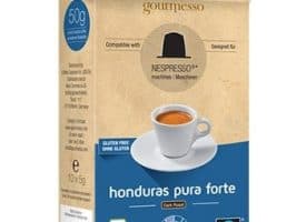 Gourmesso Honduras Pura Forte Dark Roast Capsules 10ct