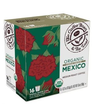 The Coffee Bean and Tea Leaf Organic Mexico Medium Roast K cups®  16ct