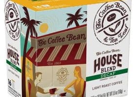 The Coffee Bean and Tea Leaf Decaf House Blend Light Roast K cups®  16ct