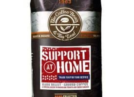 Coffee Bean and Tea Leaf Support at Home Ground Coffee Dark Roast 12oz