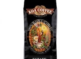 Koa Coffee Estate Kona Blend Whole Bean Coffee Dark Roast 8oz