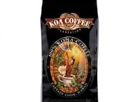Koa Coffee Peaberry Kona Whole Bean Coffee Dark Roast 8oz