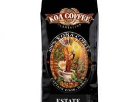 Koa Coffee Estate Kona Blend Whole Bean Coffee Medium Roast 8oz