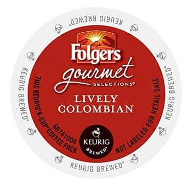 Folgers Lively Colombian Medium Roast Coffee K cups® 24ct