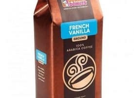 Dunkin Donuts French Vanilla Ground Coffee Medium Roast 16oz