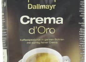 Dallmayr Crema D'Oro Whole Bean Coffee Light Roast 17.6oz