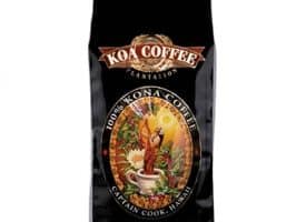Koa Coffee Peaberry Kona Whole Bean Coffee Medium Roast 8oz