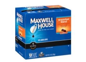 Maxwell House Breakfast Blend Light Roast K cups®  18ct