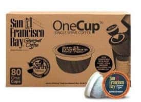 San Francisco Bay Espresso Dark Roast Single Serve K-Cups One Cup 80ct