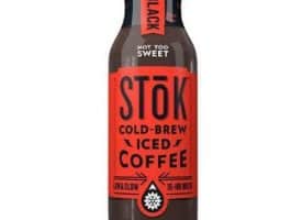 Stok Cold Black Iced Coffee 13.7oz 12ct
