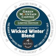 Green Mountain Coffee Wicked Winter Dark Roast K cups®  24ct
