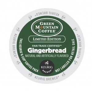 Green Mountain Coffee Fair Trade Gingerbread Light Roast Seasonal K cups®  24ct