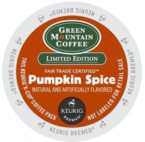 Green Mountain Coffee Pumpkin Spice Blend Light Roast K cups®  96ct - Seasonal K cups®