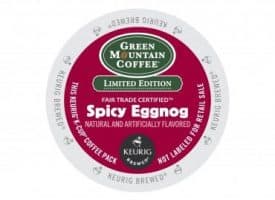 Green Mountain Coffee Spicy Eggnog Light Roast K cups®  24ct
