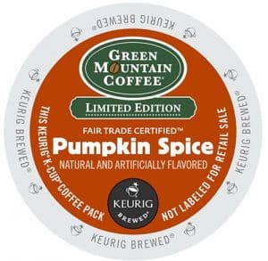 Green Mountain Coffee Pumpkin Spice Blend Light Roast K cups®  24ct