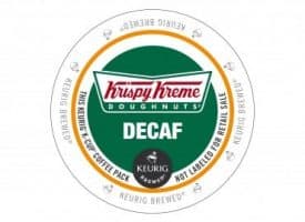 Krispy Kreme Decaf Sumatra Light Roast KCups 96ct