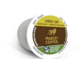 Marley Coffee Lively Up Coffee Dark Roast Coffee Pods 12ct