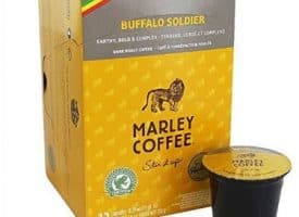 Marley Buffalo Soldier Coffee Dark Roast Coffee Pods 12ct